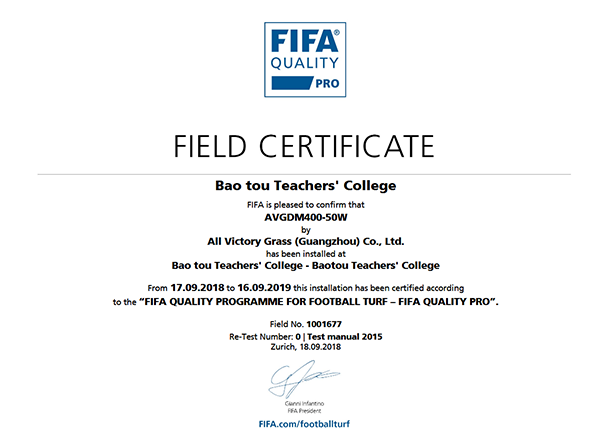 FIFA認(rèn)證 FIFA認(rèn)證